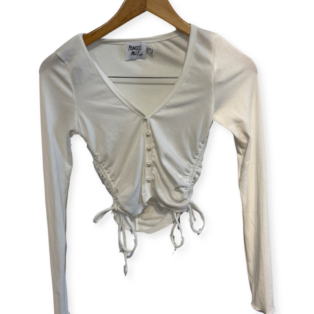 White princess Polly top!